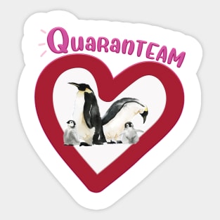 QuaranTEAM Sticker